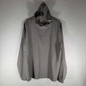 KÜHL Women's Medium Light Grey Born In The Mountains Hoodie Pullover Long Sleeve